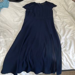 Alexia Admor Navy Dress with Slit 8